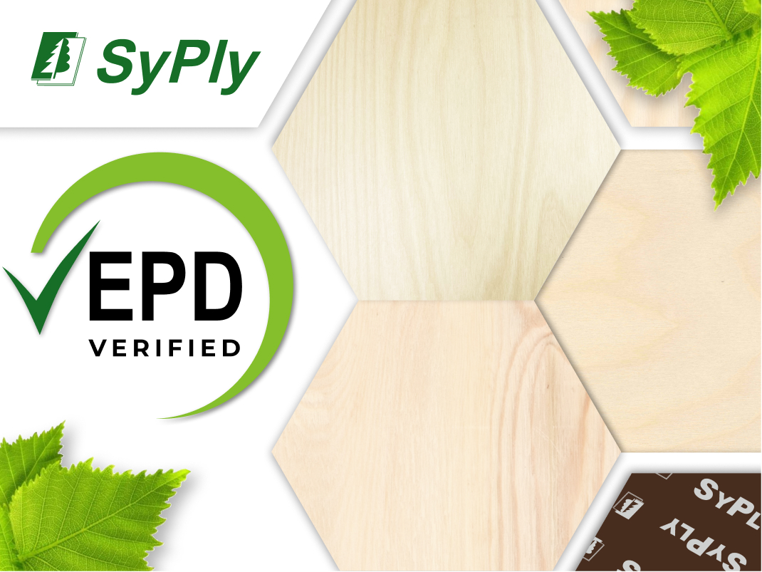 Syktyvkar Plywood mill received an Environmental Product Declaration (EPD)