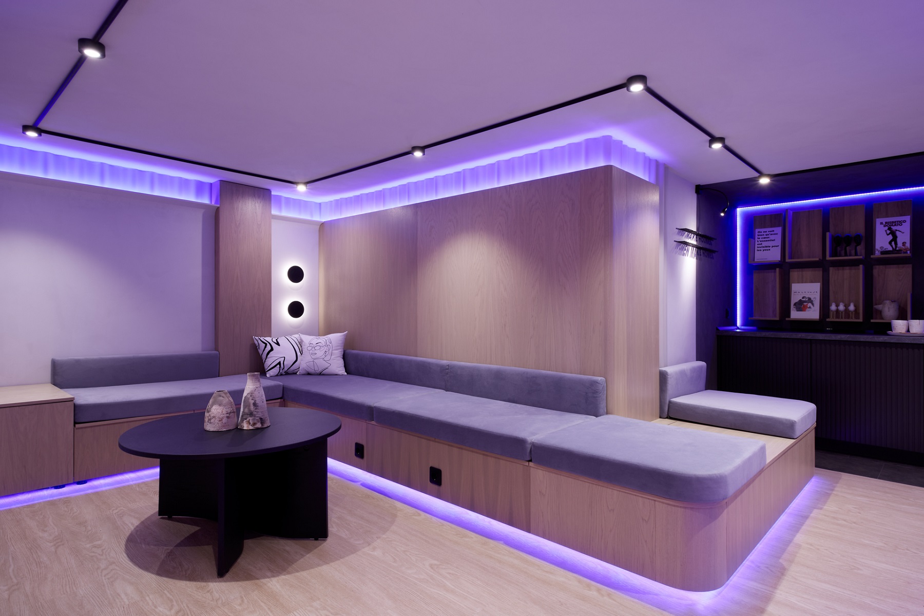 Chipboard Lamarty in the decor MALAVI in the project "Dachny otvet"