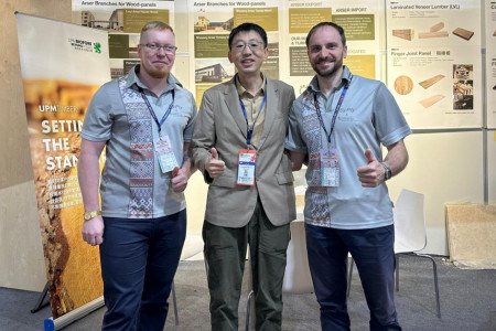 Фотография ООО «Сыктывкарский фанерный завод» и Tianma Lvjian на Furniture Manufacturing & Supply China (FMC China 2024) | 3