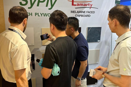 Фотография ООО «Сыктывкарский фанерный завод» и Tianma Lvjian на Furniture Manufacturing & Supply China (FMC China 2024) | 5