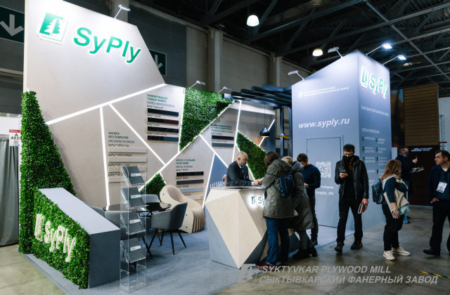 Фотография ООО «Сыктывкарский фанерный завод» на MosBuild 2021 | 1