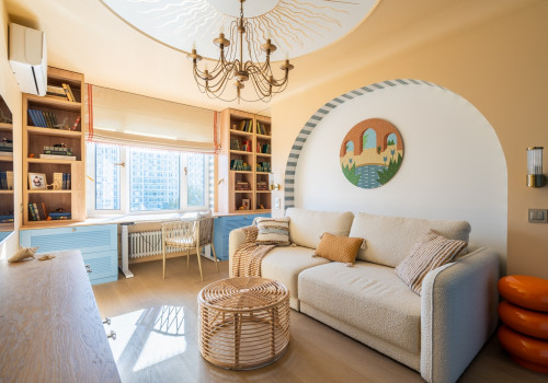 ЛДСП Lamarty в проекте «Квартирный вопрос» на НТВ. Спальня-гостиная из «Тысячи и одной ночи»