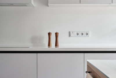 Кухонный гарнитур (Белый)