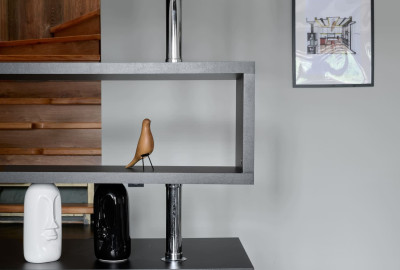 Стеллаж (Черный)